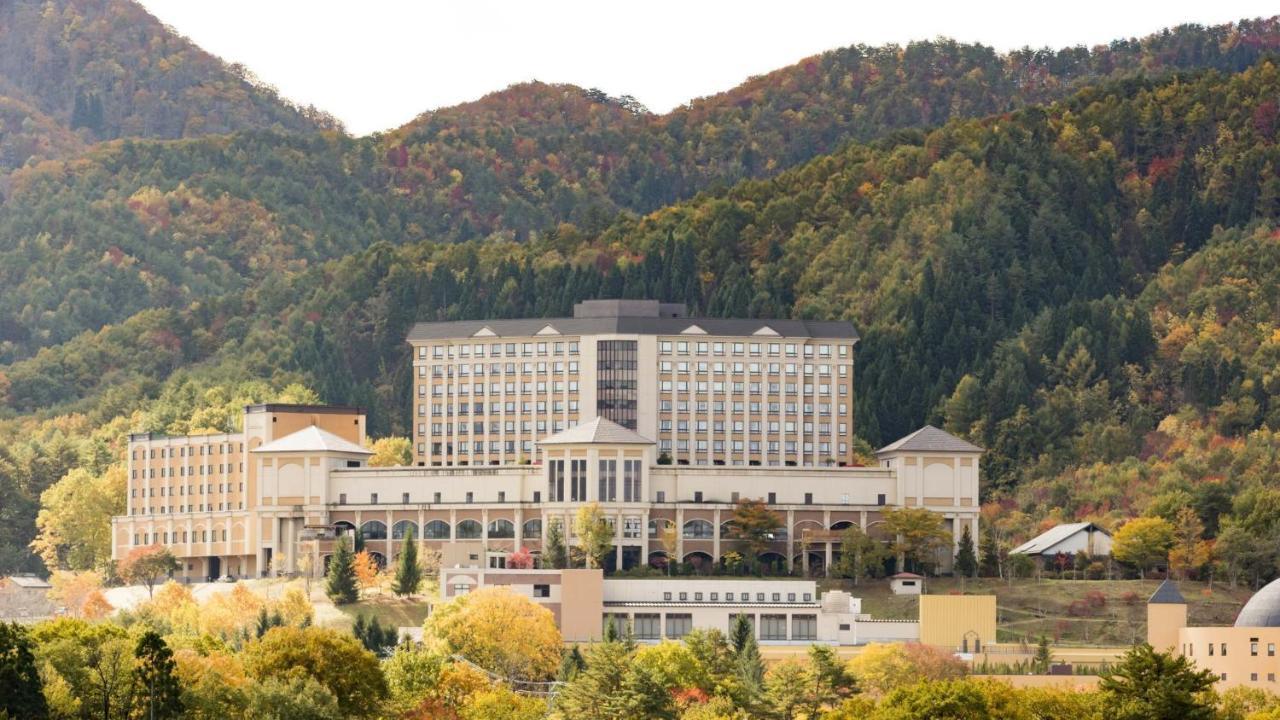 Hotel Morinokaze Oshuku Shizukuishi Buitenkant foto