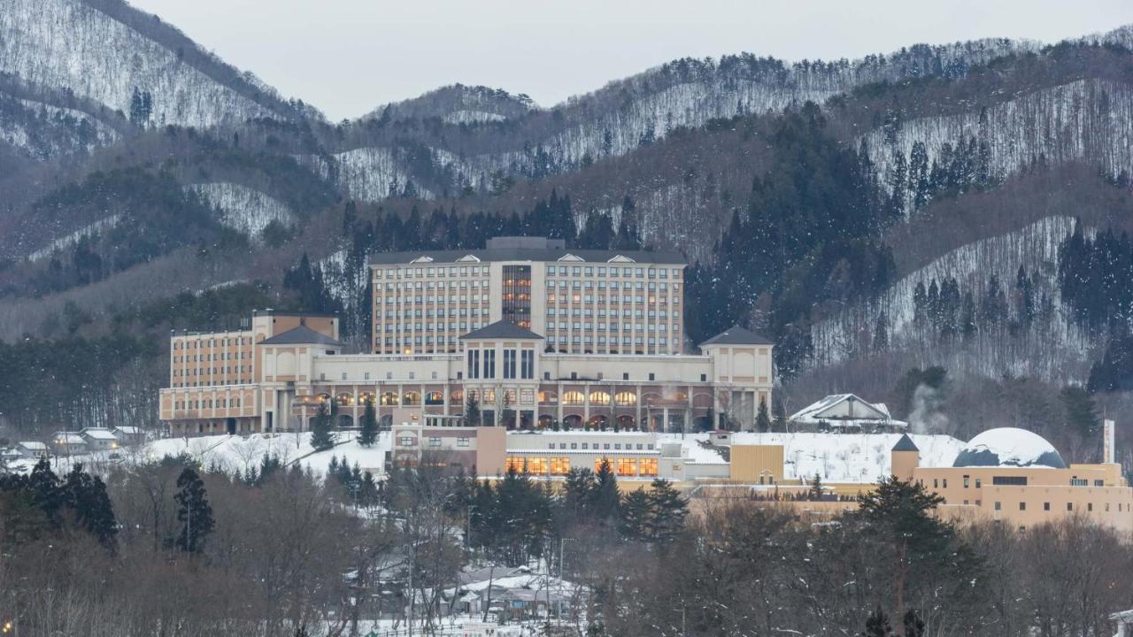 Hotel Morinokaze Oshuku Shizukuishi Buitenkant foto